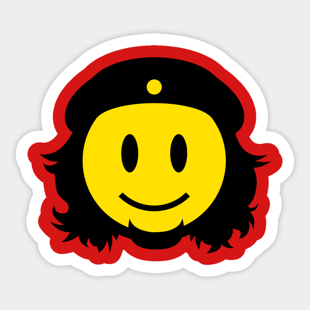 Che's Smiley Revolution Sticker by hardwear